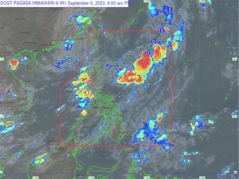 lpa off extreme nluzon develops into tropical depression is named ineng