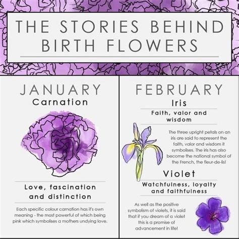 What Your Birth Flower Says About Your Personality Birth Flowers
