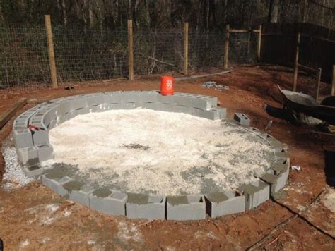 Can cinder blocks actually be used in a fire pit? How To Build A Beautiful Fire Pit In Your Backyard Using ...