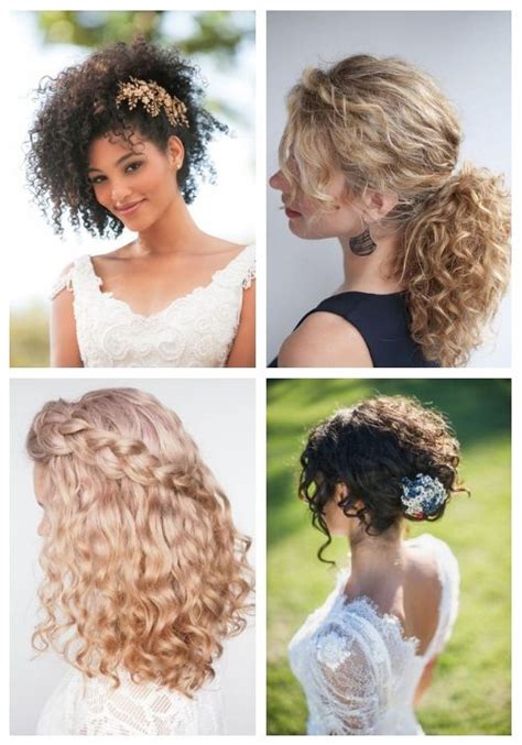 8 Unique Wedding Day Hairstyles For Curly Hair
