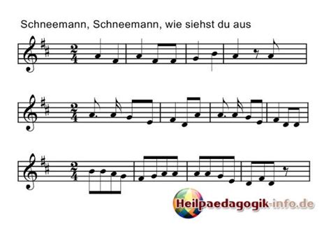 Über 2 bewertungen und für lecker befunden. Schneemann, Schneemann, wie siehst du aus - Text Noten ...