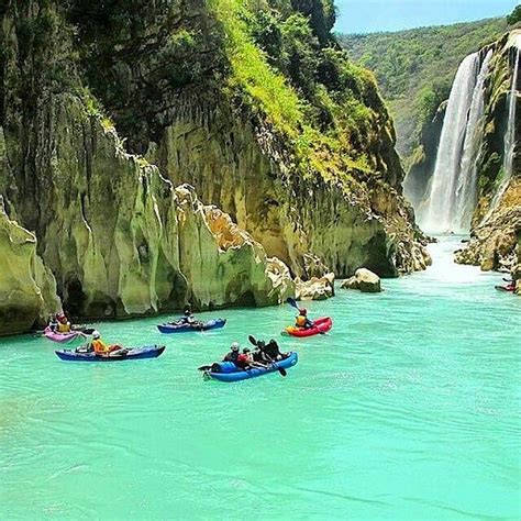 Guadalcázar, san luis potosí, soledad de graciano sánchez y villa arista. Cascada Tamul San Luis Potosi - Disfrútala en Grupo ...