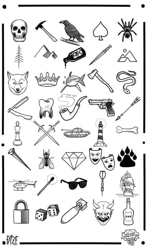 People have already started predicting this design to be the future favorite, as it is slowly making its place in the scenario. 80 Free Small Tattoo Designs - Tattoo Insider