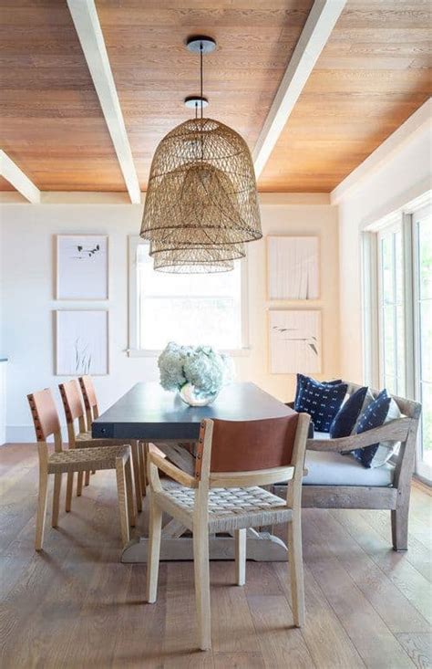 We filled the dining room with natural textures, modern statements, and a restrained color palette. 20 Beach Homes - Exterior and Interior Examples & Ideas ...