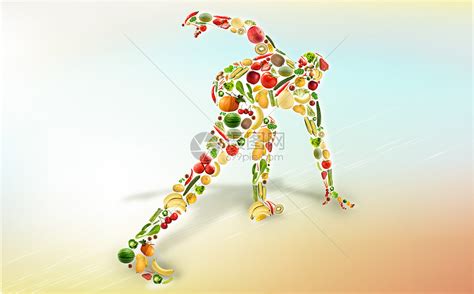 健身运动合理膳食图片素材 正版创意图片401010575 摄图网
