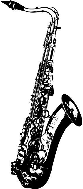 Ciao Vanina Black Saxophone Transparent Clipart Large Size Png