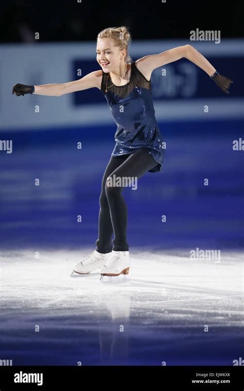 Shanghai China 29th Mar 2015 Elena Radionova Rus Figure Skating