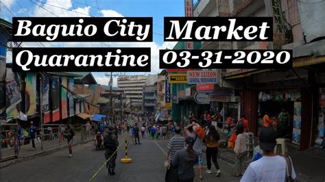 Baguio City Market Quarantine Part1 Youtube