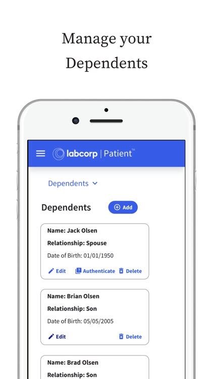 Labcorp Patient By Laboratory Corporation Of America