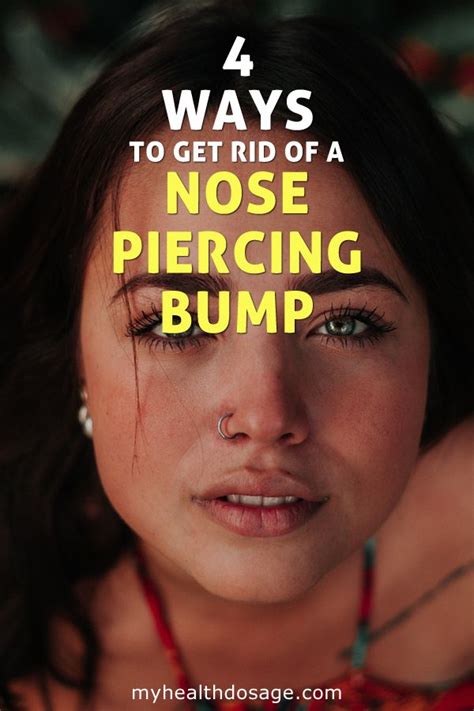 How To Get Rid Of A Nose Piercing Bump Piercing Bump Nose Piercing Bump Nose Ring Bump