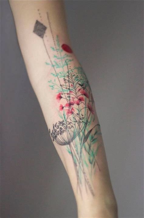 30 Absolutely Gorgeous Wildflower Tattoos Amazing Tattoo
