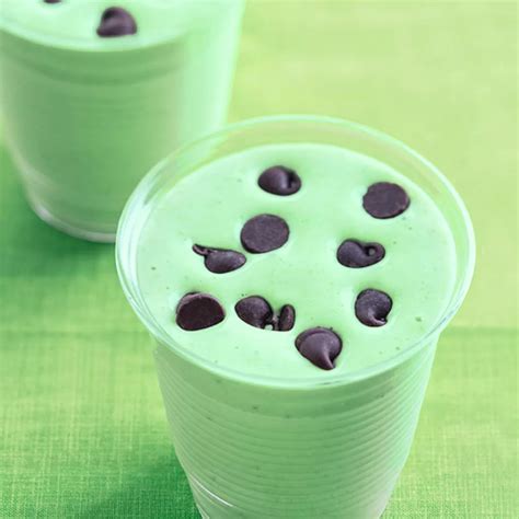 Healthy Shamrock Shakes Thick And Delicious