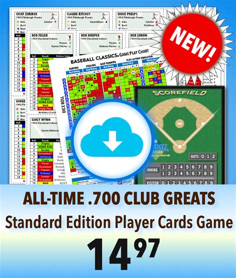 Baseball Classics Baseball Board Games Play Any Mlb Teams Since 1901 Easy Fast And