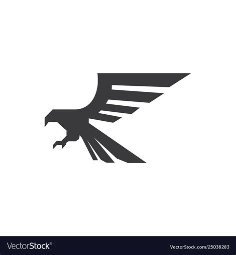 Eagle Logo Royalty Free Vector Image Vectorstock