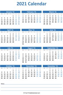 Hope you already downloaded printable 2021 half year calendar. 2021 Yearly Calendar