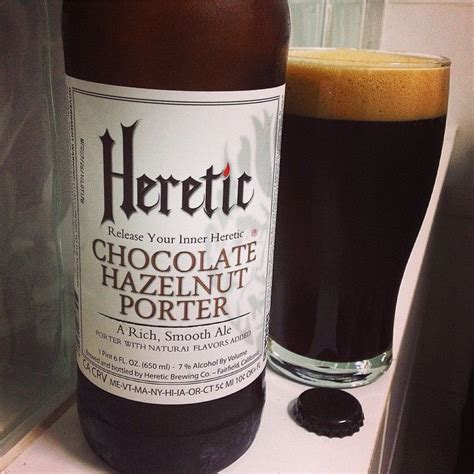 86 Very Good Chocolate Hazelnut Porter Heretic Brewing