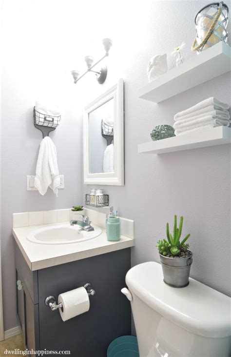 15 Gorgeous Small Bathroom Decor Ideas The Crafting Nook