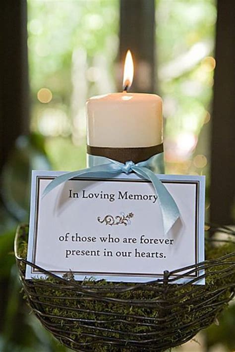10 Creative Ways To Honor Deceased Loved Ones At Your Wedding Wedding