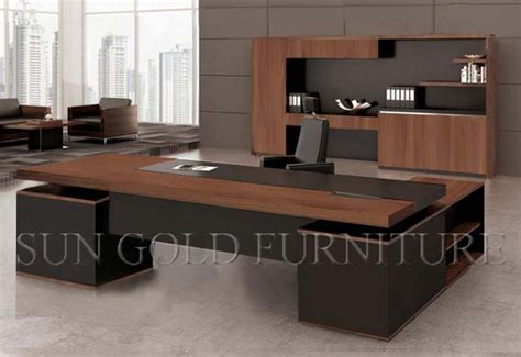 Modern Corner Luxury Office Furniturel Shape Office Desk Sz Od332