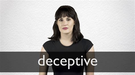 How To Pronounce Deceptive In British English Youtube