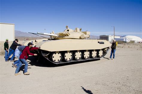 White Sands Builds Enemy Tanks On Budget Article The United