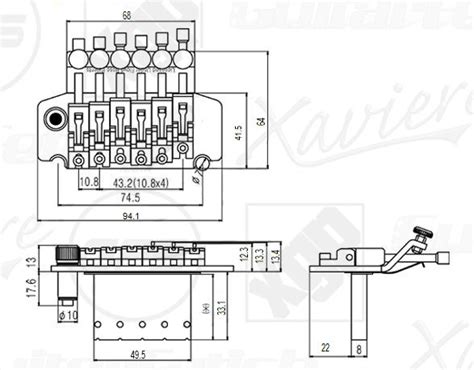 Floyd Rose Fastloader Locking Tremolo System