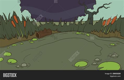 Cartoon Swamp Clip Art