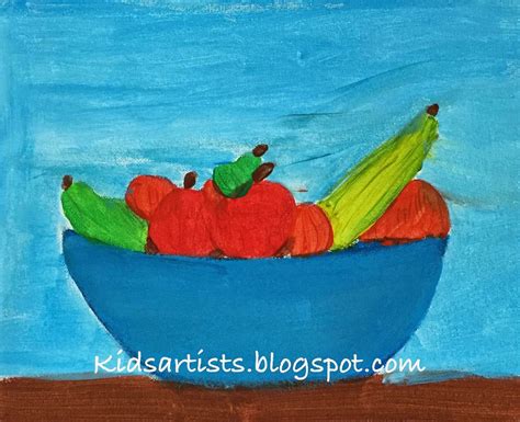 Stell life sketch fruits still life drawings in pencil still life drawing of fruits pencil. Tekenen en zo | Canvas schilderij kinderen ...