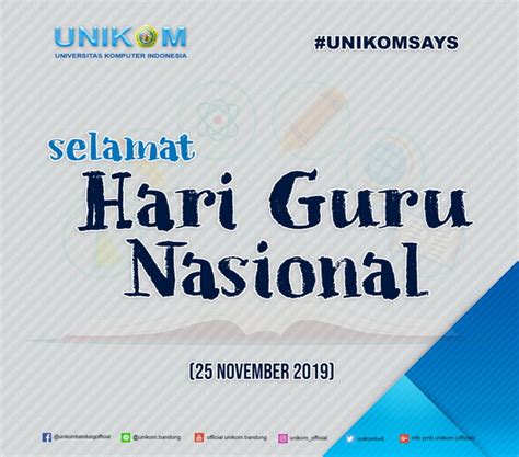 Selamat hari pendidikan dan selamat hari guru nasional 2019. Selamat Hari Guru 2019 - The Job Letter