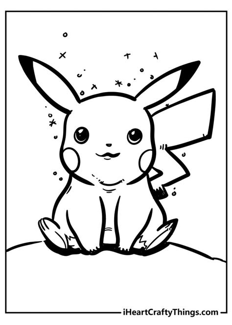 Pikachu Coloring Page Pokemon Coloring Pages Free Coloring Pages