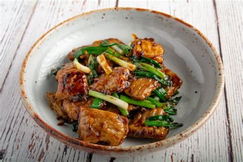 ½ cup + 1 tbsp coconut sugar (or use ½ cup. Mongolian seitan recipe 🥢 - James Strange