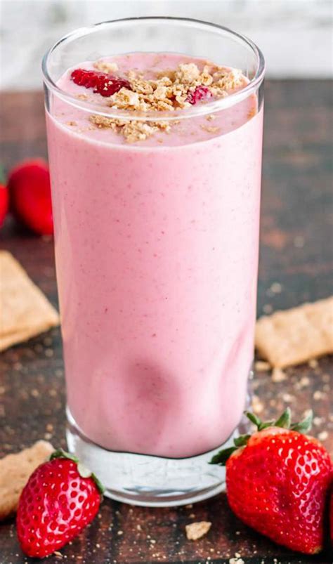 15 Healthy Strawberry Breakfast Smoothies Easy Recipes To Make At Home