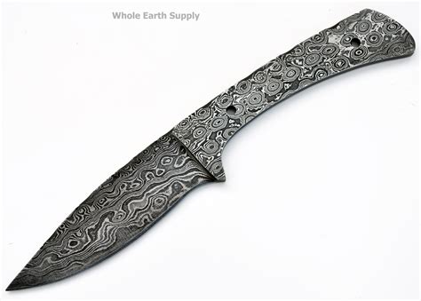 Damascus Knife Making Damascus Drop Point