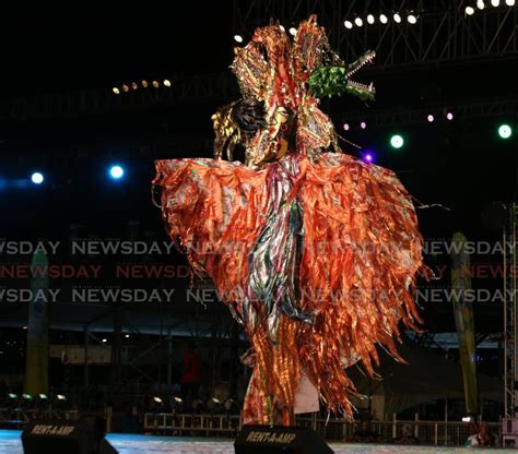 Carnival Kings And Queens On Parade At Dimanche Gras Trinidad And