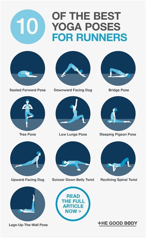 10 Best Yoga Poses For Runners Essential Yoga Stretches For Pre And Post Running Artofit