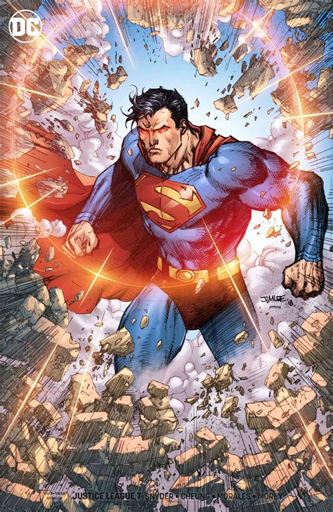 Superman By Jim Lee Colors By Pressy Patanik Marvel Comics Dc Comics