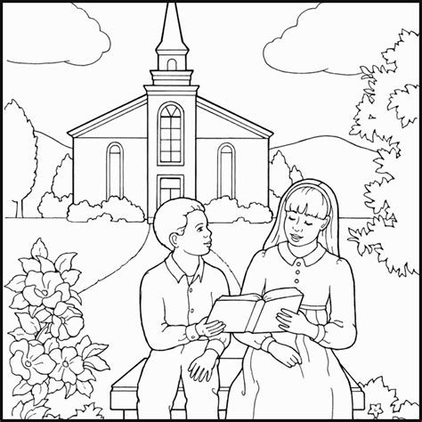 Remember The Sabbath Day Coloring Sheet Coloring Pages