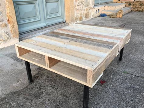 'gallery photo about palettes graphiques les tables basses. Table basse style palettes - Palette & Cie
