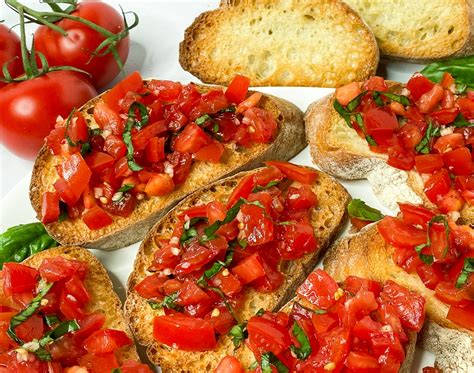 Tomato Bruschetta Without Oil A Plantiful Path