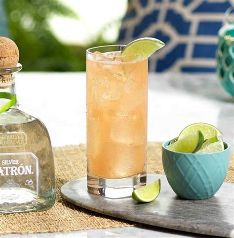 Paloma Cocktail Recipe Tequila Drinks Patrón Tequila