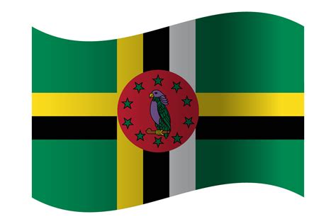 Download The Flag Of Dominica 40 Shapes Seek Flag