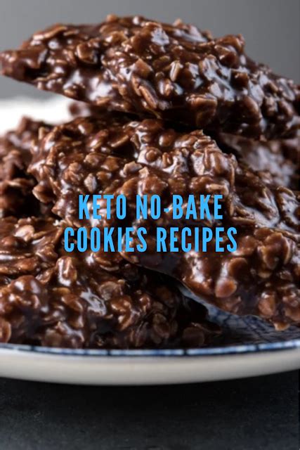 keto no bake cookies recipes