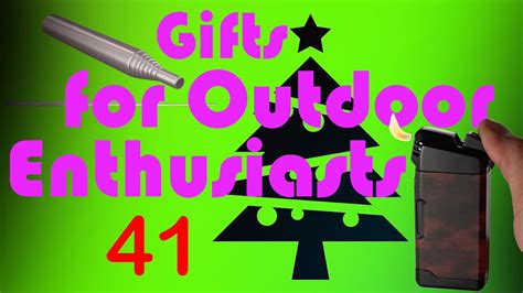 Check spelling or type a new query. Gifts for Outdoor Enthusiasts - YouTube