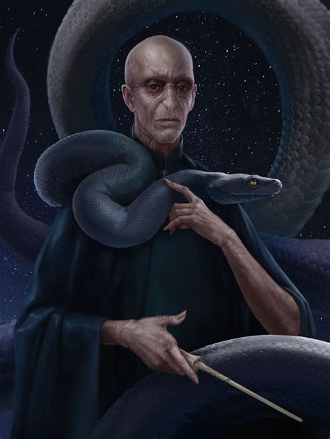 ArtStation - Lord Voldemort. Absolute evil.