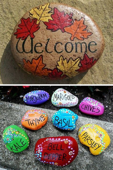 30 Easy Rock Painting Ideas For Your Crafty Garden For Beginners