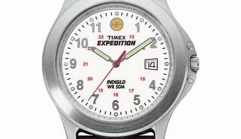 timex expedition watch manual