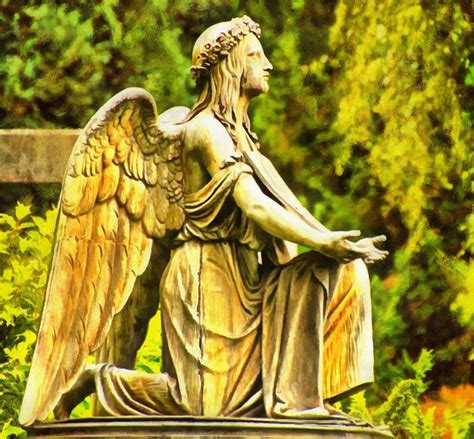Spiritual guidance, angel of light and love doing a miracle on sky, rainbow angelic wings. Free Angel Images, Angel Public Domain Images