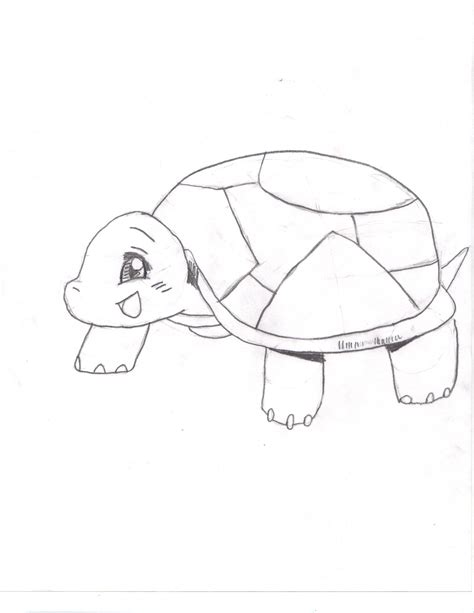 Anime Turtle Drawing By Banana123 Dragoart
