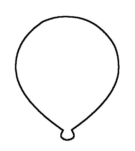 Download High Quality Balloon Clipart Outline Transparent Png Images