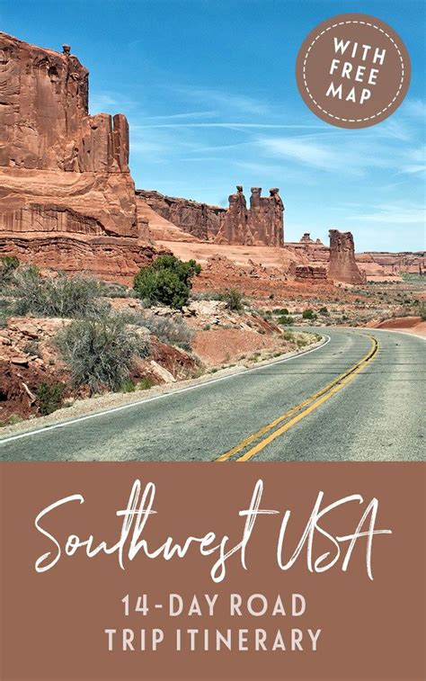 The Perfect Two Week Southwest Usa Road Trip Itinerary Road Trip Usa